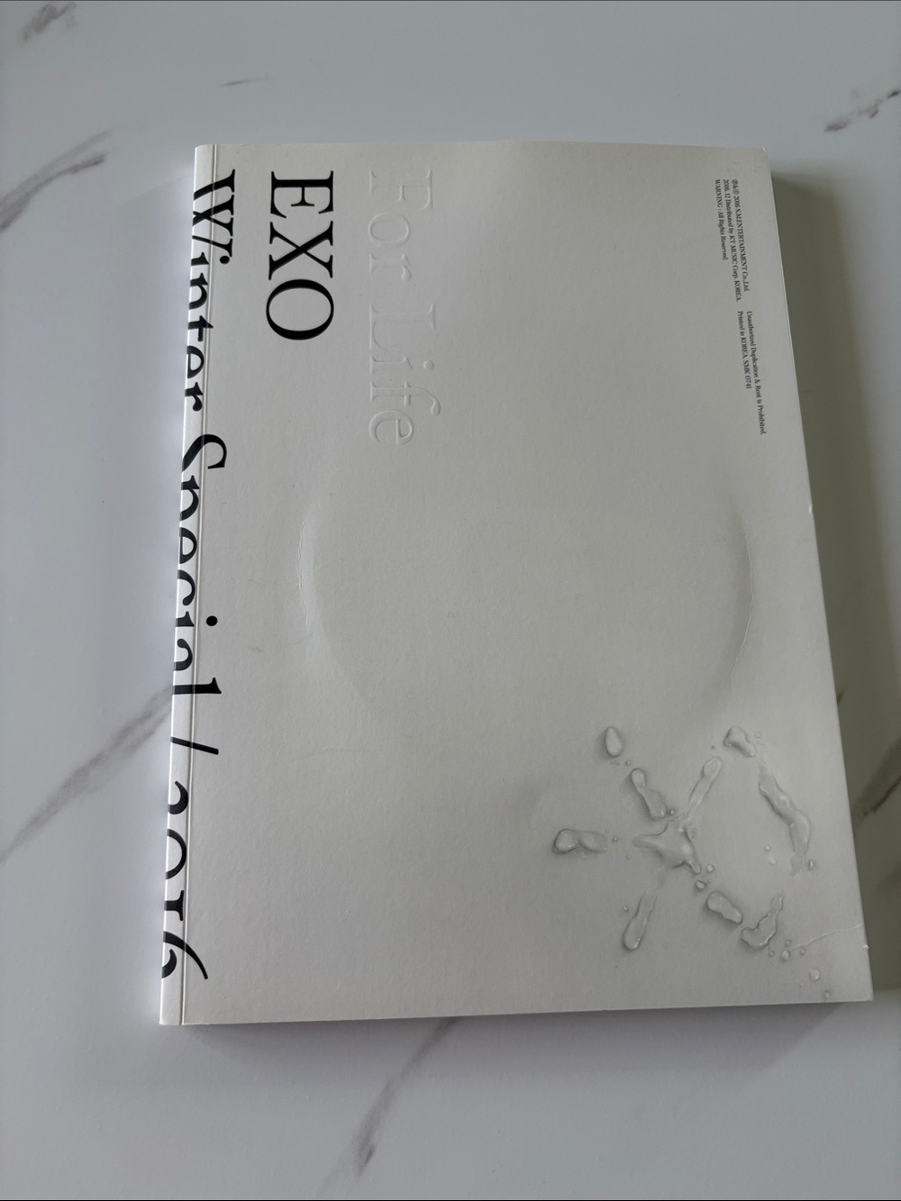 EXO 2016 Winter Special Album For Life
